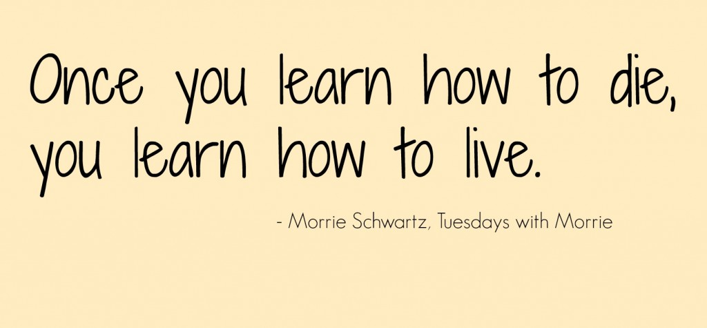 Tuesday with morrie essay